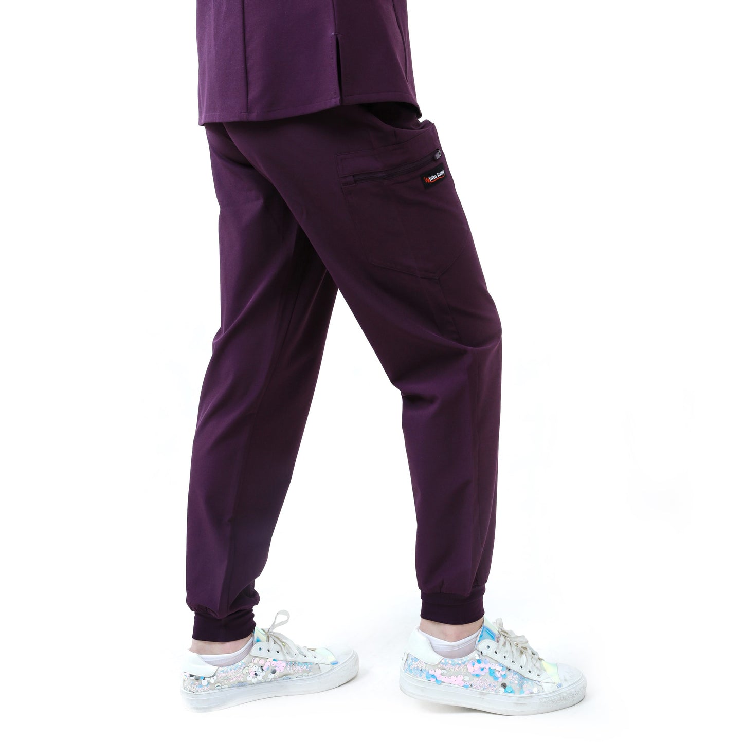 Dynamic Women Scrub Pant - WHITE ARMY