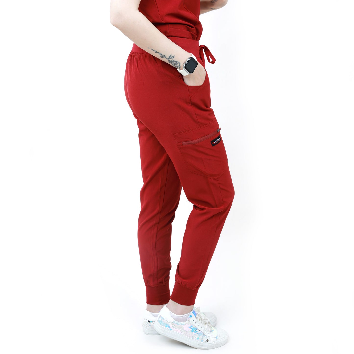 Dynamic Women Scrub Pant - WHITE ARMY