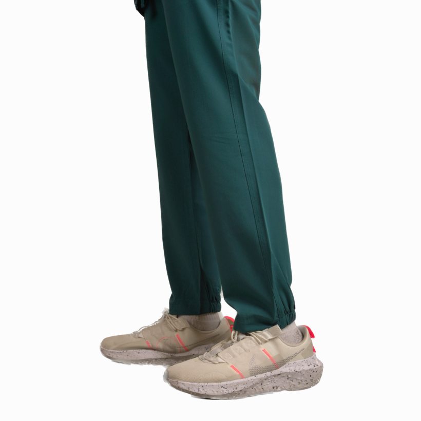 Classic Men Scrub Top - WHITE ARMY