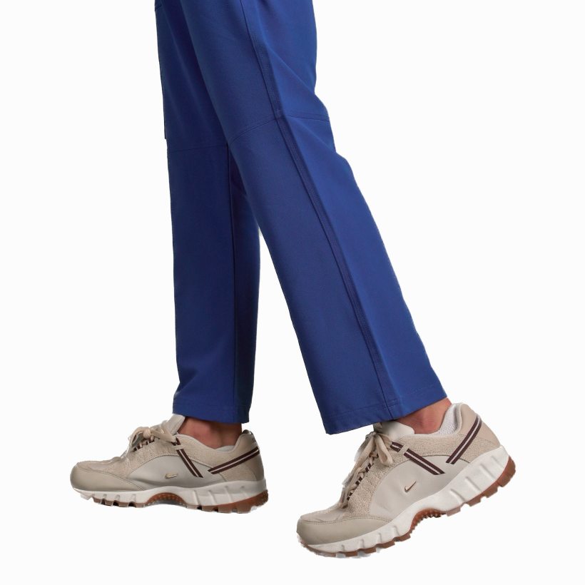 Sport Men Scrub Top - WHITE ARMY