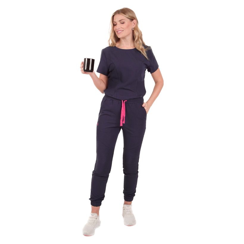 Luxe Women Scrub Pant - WHITE ARMY