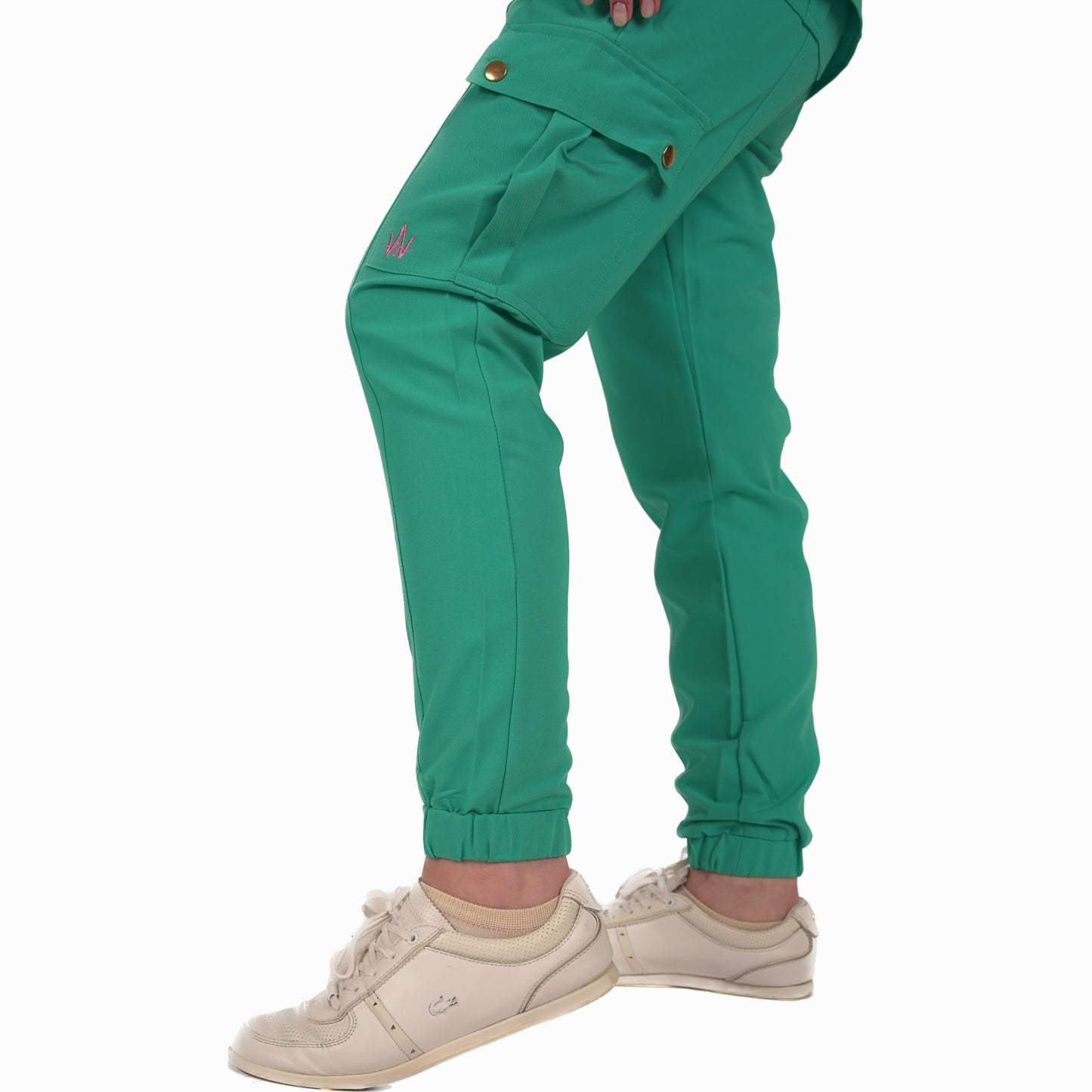 Luxe-Pro Women Scrub Top - WHITE ARMY