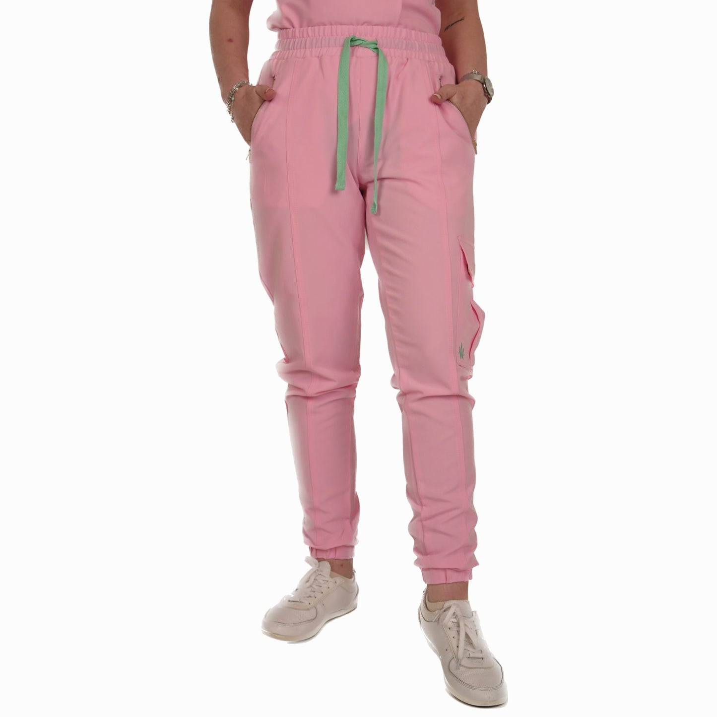 Luxe-Pro Women Scrub Top - WHITE ARMY