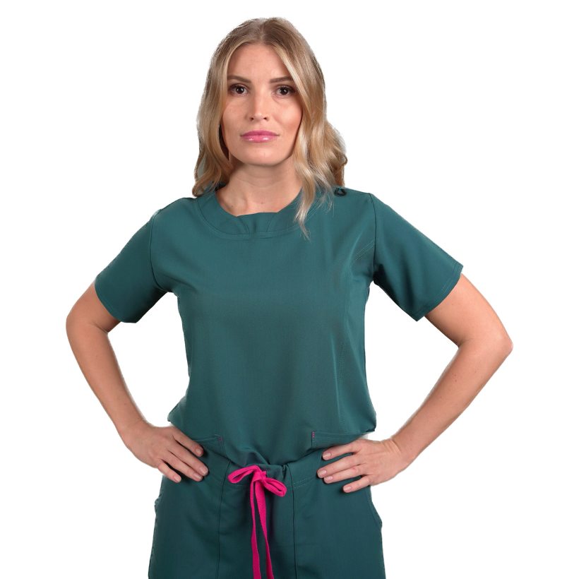 Classic Women Scrub Pant - WHITE ARMY