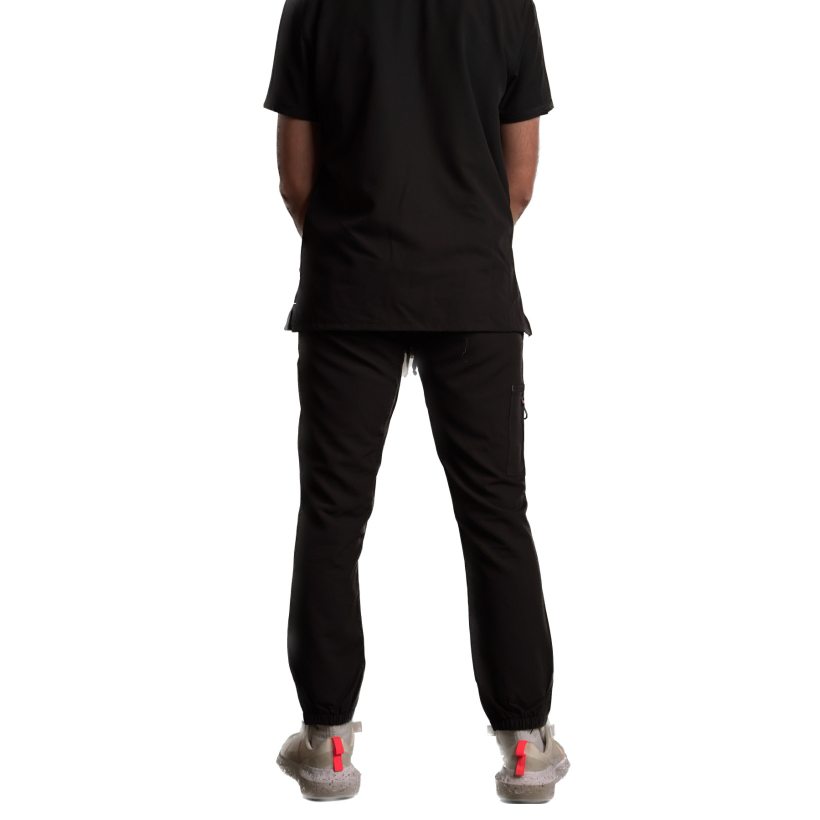 Sport Men Scrub Pant - WHITE ARMY